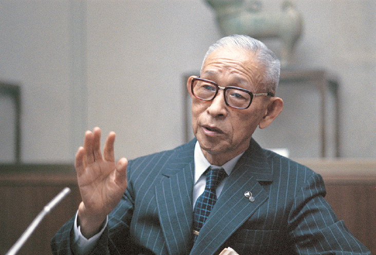 PHP研究所の創設者・松下幸之助