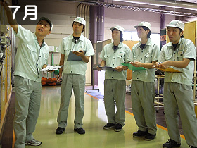 安全週間で5Sを徹底教育